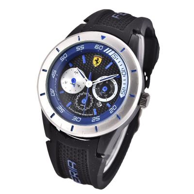 China High Quality Sports Car Watch Day/Date Fashionable Luxury Clear Wristwatch Men's Watch Day/Date for sale