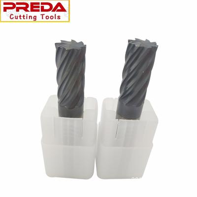 China Cutting Machine CNC Tungsten Tools 8 Flute Solid Carbide Finishing End Mill for sale