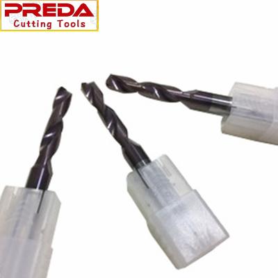 China Metal Drilling CNC Cutting Tools Preda Ferramentas Coated HRC60 Tungsten Carbide Drills For Stainless Steel for sale