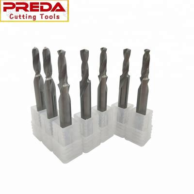 China Long CNC Process Tungster Carbide 4.25mm HRC55 50mm Step Drill Bit for sale