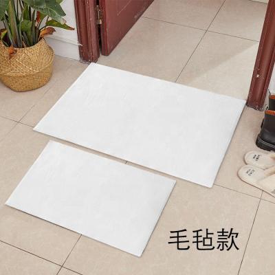 China Washable 30 x 40 cm DIY Home Door Decorations Non Slip Mats Welcome Outdoor Indoor Entrance Washable Blank Sublimation Door Mat for sale