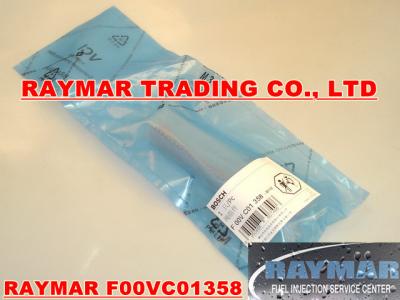 China Válvula común F00VC01358 del inyector del carril de BOSCH en venta