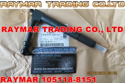 China Injector de combustível 105118-8151 de ZEXEL 9430613724 para NISSAN 16600VK500 à venda