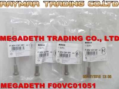 China Válvula común F00VC01051 del inyector del carril de BOSCH para 0445110189, 0445110190 en venta