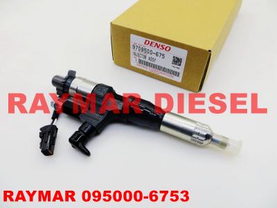 China Inyector común diesel auténtico del carril de DENSO 095000-6750, 095000-6753 para HINO J08E 23670-E0030, 23670-E0031, 23670E0030 en venta