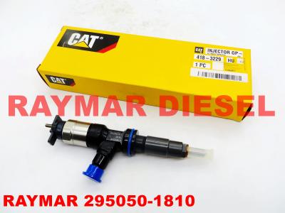 China Inyector de combustible común auténtico del carril de DENSO 295050-1810 para CAT C4.4 418-3229, 4183229 en venta