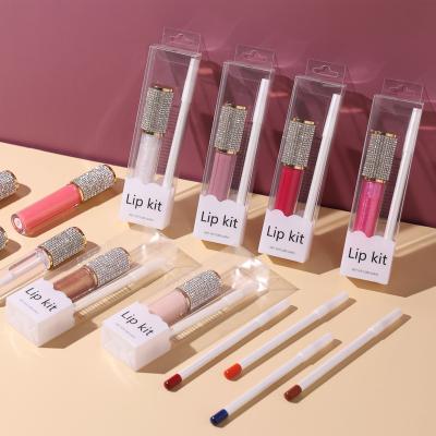 China Wholesale Waterproof Lip Gloss Private Label Lipstick 24 Colors Lipstick Set Lipstick Vegan Makeup for sale