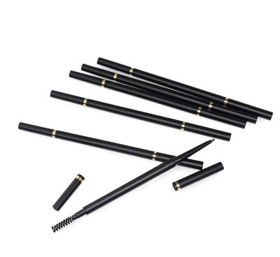 China Private Label Waterproof High Quality Eyebrow Pencils Waterproof Thin No Logo Pigmented Eyebrow Pencil Vendor for sale