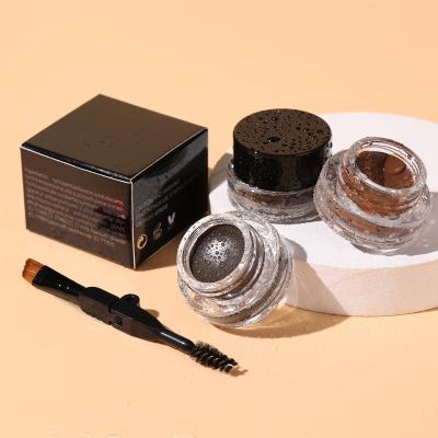 China Waterproof Eyebrow Gel Cream Mascara Waterproof Makeup Products Eyebrow Pomade Custom Private Label for sale