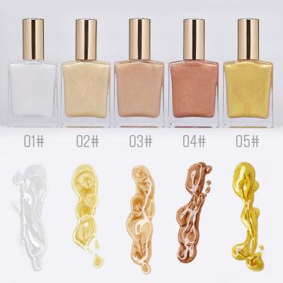 China High Spray Waterproof Liquid Makeup Private Label Highlighter Bar Dye No Logo Custom Single Highlighter for sale