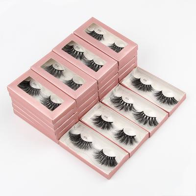 China Wholesale Factory High Grade Faux Mink False Lashes Silk Strip 3D Eyelashes Silk Eyelash for sale