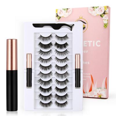 China High Quality Cruelty Free False Eyelashes High Quality Set With Private Label for sale