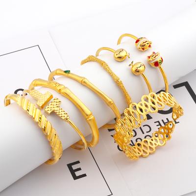 China JXX JSZ-Z50A Fashionable Customization Wholesale Cuff, Cloed Gold Plated Bamboo Bracelet for sale