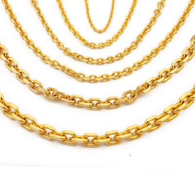 China Wholesale JXX Gold Platedt Redneck Rope Chain Necklace CLASSIC Hip Hop Jewelry XL-06 for sale