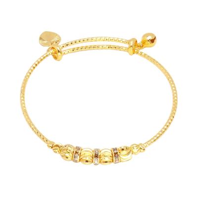 China CLASSIC JSZ-08 24k Gold Plated Gold Bracelets Designs Women's Bracelets & Bangles Jewelry for sale