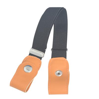 China Elastic belt fashion, stretch children's belt, invisible belt without elastic belt buckle for sale