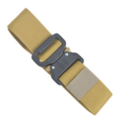 China Canvas+Aluminum Alloy Men's Tactical Belt, 2 Packs 1.5 Inch Military Tactical Belts For Men, Nylon Web Belt Belt - Work Tool Belt for sale