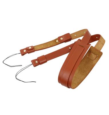 China Camera Strap Leather Accessories For A Camera Harness Shoulder Strap Quick Release Professional Single Speed ​​DSLR/SLR Leather Strap for sale