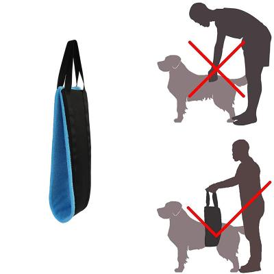 China Oxford Cloth Dog Lift Support and Rehabilitation Harness for Weak Hind Legs Soft Sling Aid the Injured, Disabled and After ACL Surgery Dog for sale