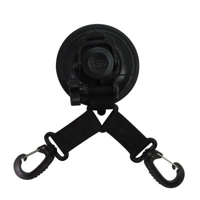 China Flexible Heavy Duty Suction Cup Anchor with Fix Down Hook Link, Tarp Camping Accessory as Car Side Tent for sale