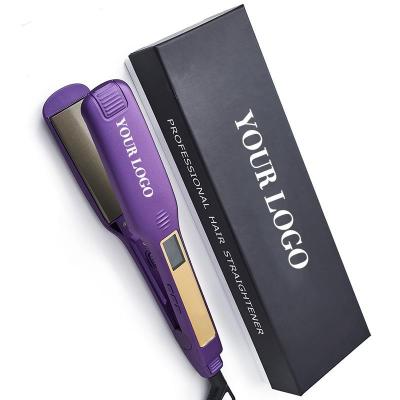 China Excellent High Quality Car Iron Flat Titanium Portable Flat Iron Private Label for sale