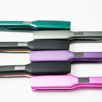 China Hot Selling New Private Label Car Flat Hair Straightener Creative Ceramic Professional Ceramic Iron for sale