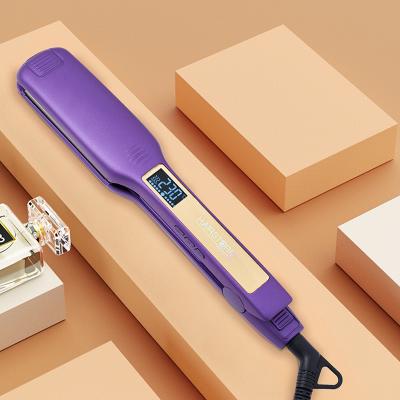 China RV Customized Supplier Titanium Flat Hair Straighteners Professional Ceramic Iron Heater For Fast Heating In Seconds for sale