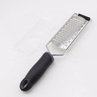 China Sustainable Professional Stainless Steel Blade Ultra Sharp Citrus Grater With Cover for sale