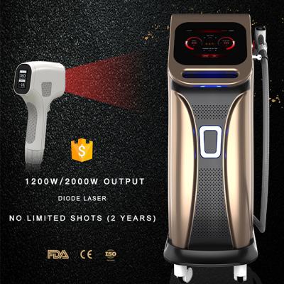 China High Quality 808nm Diode Laser Hair Removal Machine Painless Hair Removal For Sale for sale