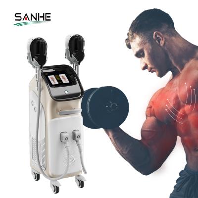 China Weight Loss CE Approval Fitness Machines Muscle Stimulator EMS With 4 Handle for sale