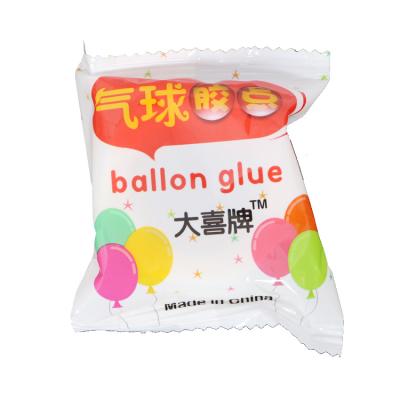 China Balloon Tool Super Sticky Double Sided Transparent Traceless Dot Glue Stickers for sale