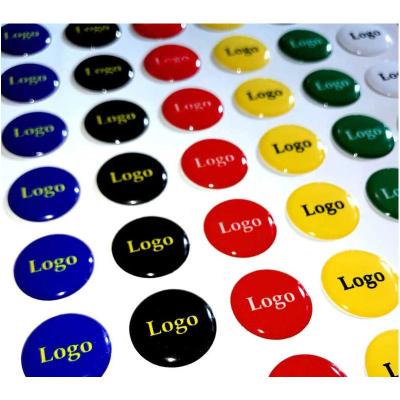 China Custom Epoxy Resin Dome Labels Printing Clear 3d Epoxy Resin Sticker Gel Sticker for sale