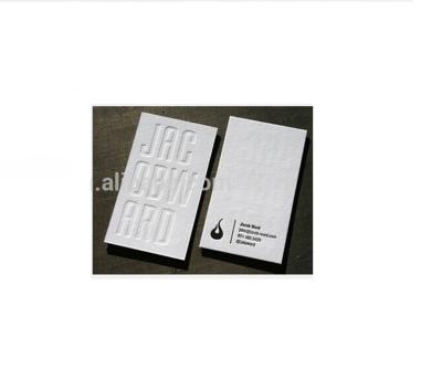 China Custom environmental friendly art paper offset printing or silkscreen black clear plastic business cards for sale