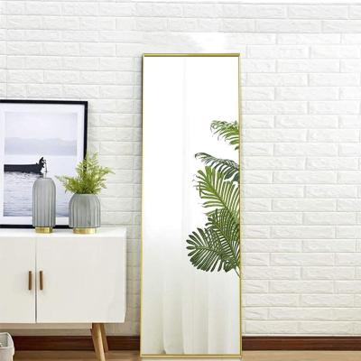 China Bedroom Minimalist Large Mirror Floor Standing Mirror Decor Full Wall for sale