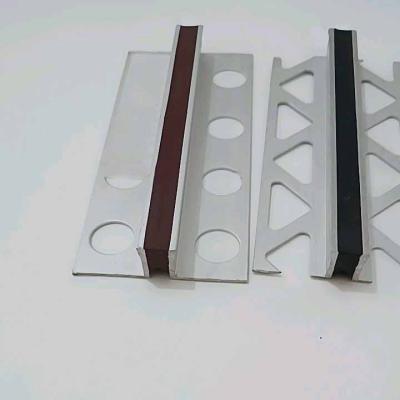 China Modern First Quality Aluminum Alloy Tile Trim Floor Transitions Movement Joint for sale