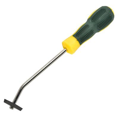 China Diamond head*2 tungsten steel diamond head*2 grout removing tool with screwdriver handle for sale