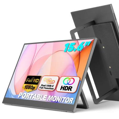 Chine 15.6 pouces 1080P FHD Moniteur portable de jeu Moniteur externe pour ordinateur portable à vendre