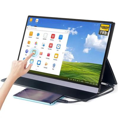 Chine Moniteurs tactiles Moniteur portable tactile de 16 pouces résolution 1920*1200 avec port USB Mini HDMI Moniteur de jeu à écran large LED à vendre