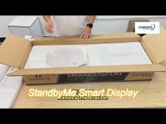 21.5 27 inch standbyme smart display indoor lcd wireless smart capacitive touch display