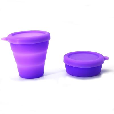 China Viable Factory Wholesale Tourism Camping Picnic Outdoor Easy Carry Collapsible Silicone Coffee Mug for sale