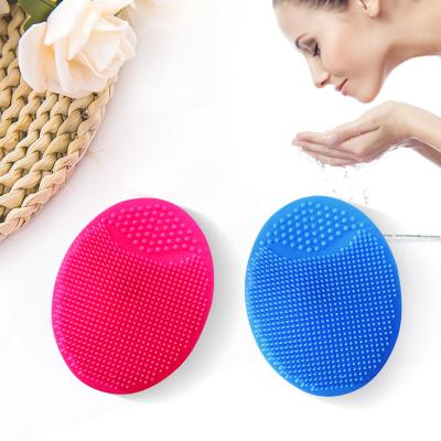 China Cellulite Reduction Mini Beauty Skin Care Scrub Tool Silicone Exfoliator Soft Deep Cleansing Brush New for sale