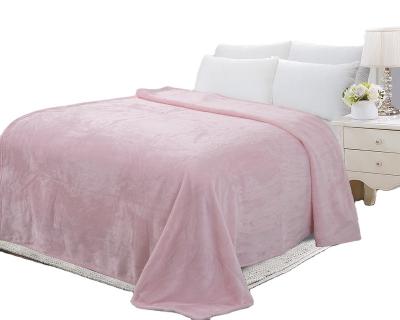 China OEM PORTABLE Extra Thick Coral Fleece Blanket Custom Printed Cheap Soft Polyester Flannel Fleece Blanket for sale