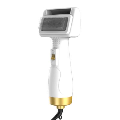 China Viable New Hot Sale Pets 2 in 1 Pet Hair Dryer Brush Pet Comb Dryer Brush and Brush for sale