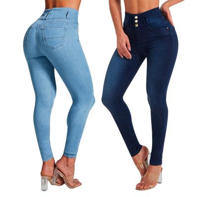 China 2022 OEM Hot Sale Custom High Waist High Waist Jeans Breathable Women Mujer Cheaper High Waist Jeans Women for sale