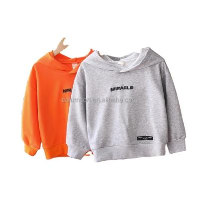 China Anti-Shrink Fashion Girls Hoodies Basics Hoodie Pullover Warm Thick Sweatshirt For Kids for sale