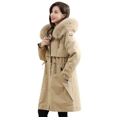 China Anti-wrinkle ladies winter coats zipper up mix branded stock lots trench coat women bundle discounted new brand clothing wholesale stock for sale