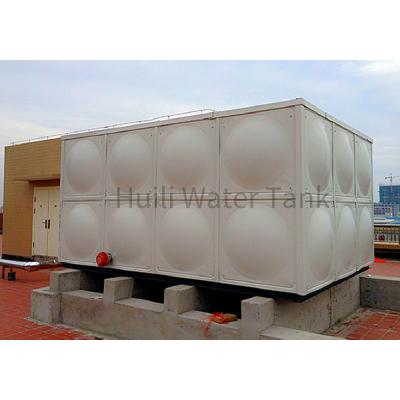 China Drinking Water SMC GRP Water Tank Prices Fiberglass Rainwater Food Grade Storage FRP Panel Tank Sectional Drinking Water Tank Price for sale