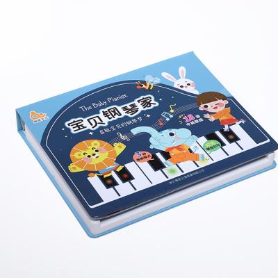 China Educational Teaching Machine Educational Toys Music Book Pianist Baby Kids Music Sound Book for sale