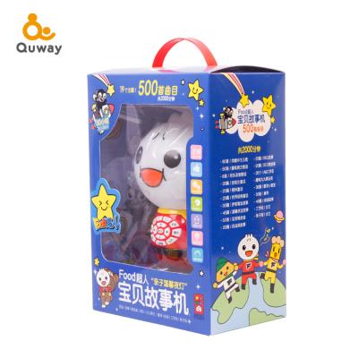 China Toy Wholesale Plastic Intellect Electronic Educational English Musical Toys Baby Storyteller for sale