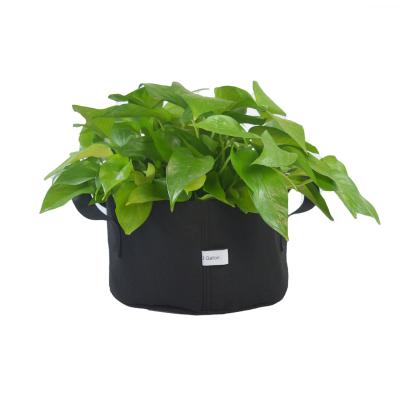 China Breathable Plant Grow Plant Nursery Cloth Grow Bag Cloth Potted Plant Bag Plant Felt Bag for sale